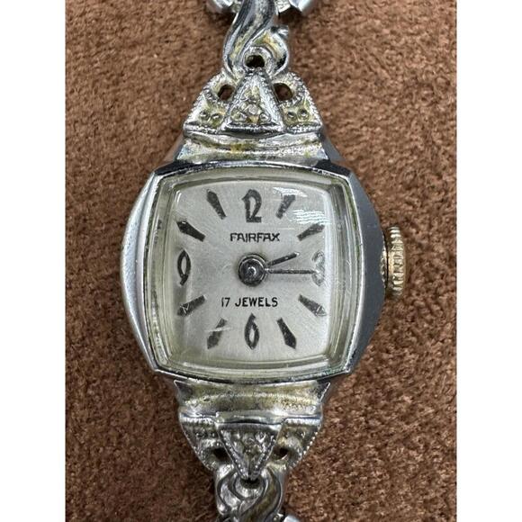 Vintage Fairfax 17J Ladies Watch Speidel Band Swiss Working 17 Jewels Automatic